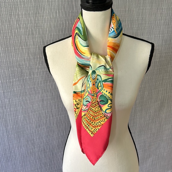 Hermes Authentic Silk Carré Scarf 90cm or 35” square With Box - Picture 3 of 12